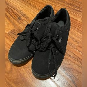 Vans all black, women’s size 7.5